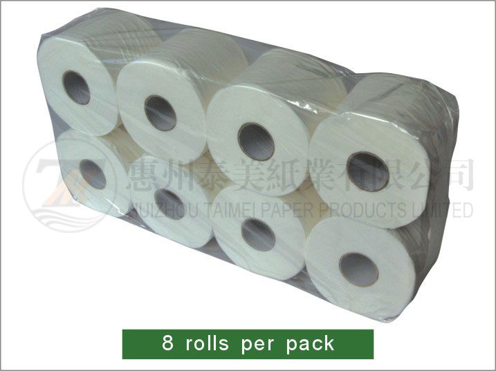 8  rolls  per  pack