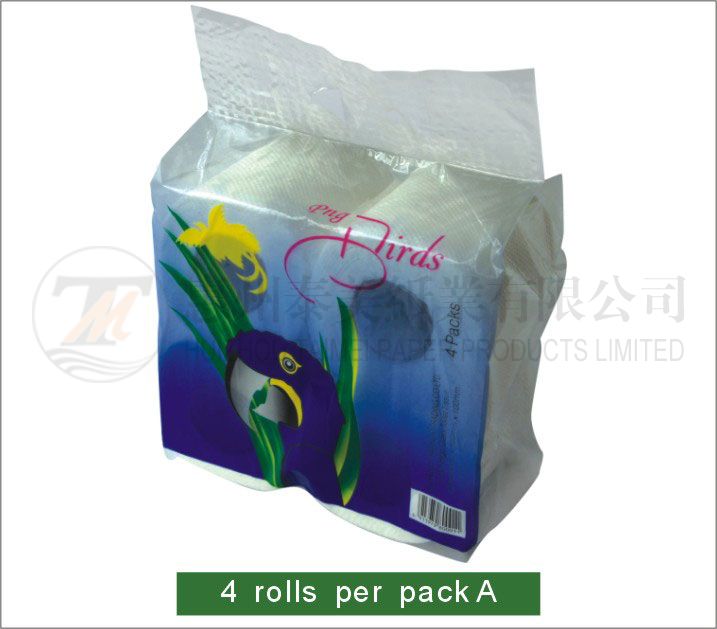 4  rolls  per  pack A